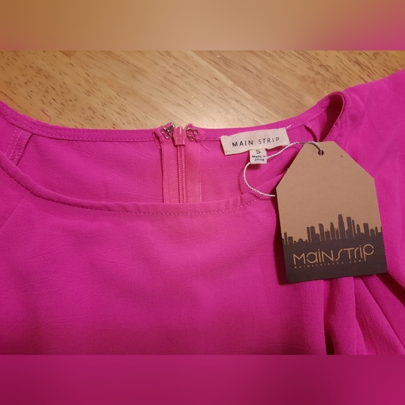 Hawt Pink Tulip Tie Top🌷 - Picture 5 of 6